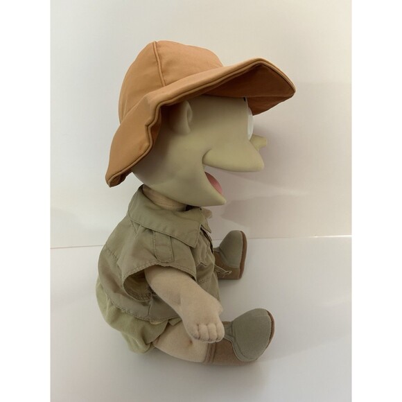 Rugrats Talking Safari Tommy Pickles 16" 1998 Mattel Doll Plush Works - Picture 6 of 11